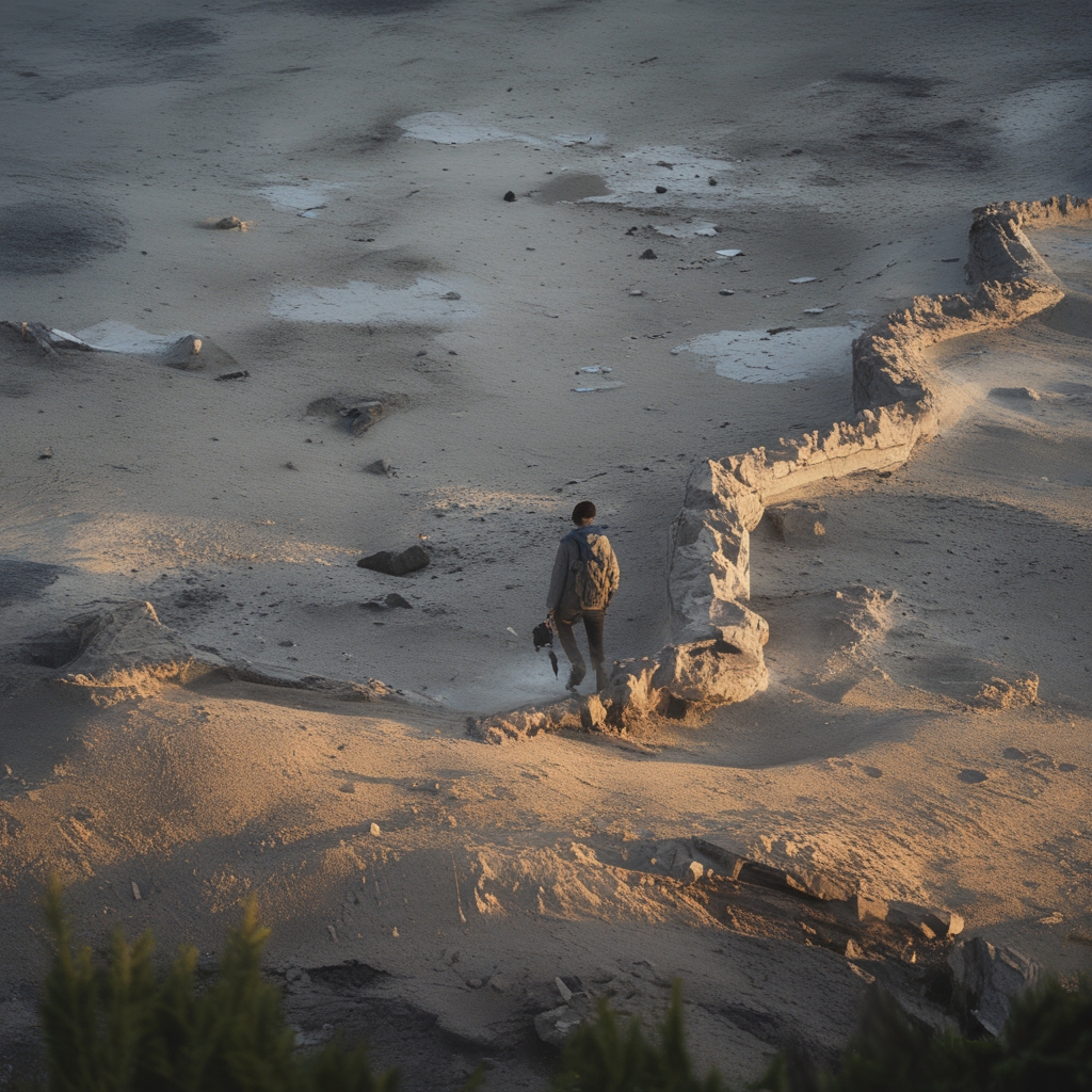 Osoba wykonująca spokojne, płynne ćwiczenie rozciągające w jasno oświetlonej przestrzeni z drewnianą podłogą, skupiona i zrelaksowana